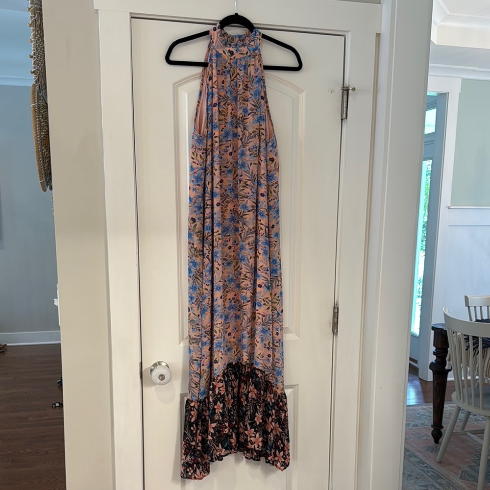 NWOT Code X Mode High Neck Maxi Dress - LARGE/XL